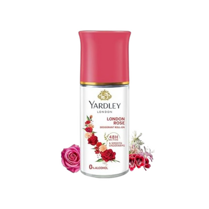 Yardley London Rose Underarm Deodorant Roll On - Dista
