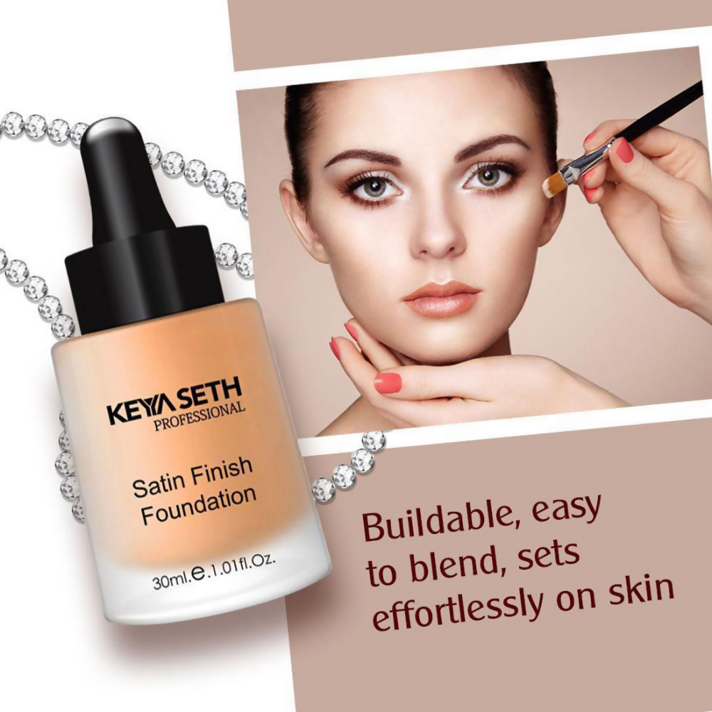 Keya Seth Aromatherapy Professional Satin Finish Foundation - Shade 2 - Distacart