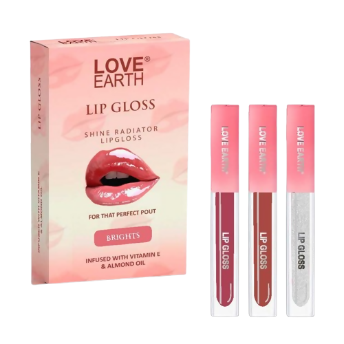 Love Earth Liquid Lip Gloss - Brights - Distacart