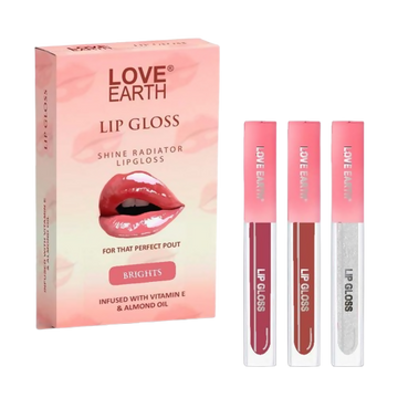 Love Earth Liquid Lip Gloss - Brights - Distacart