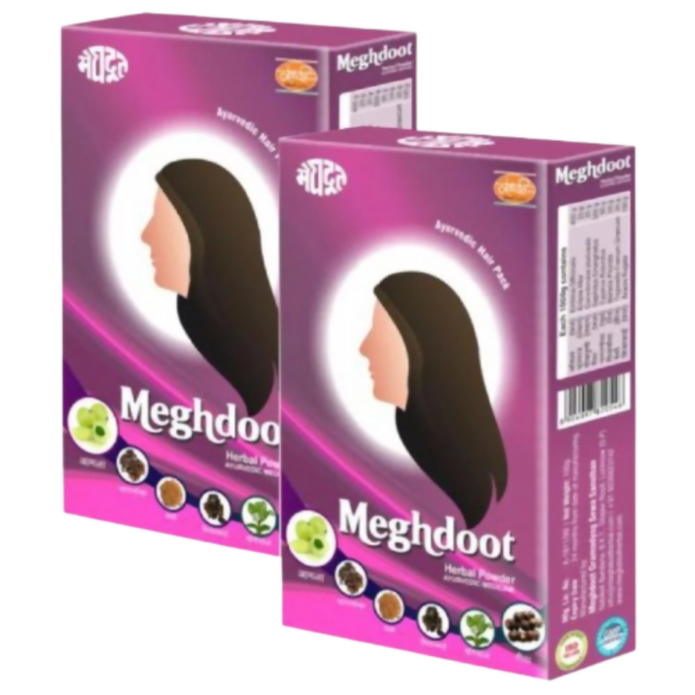 Meghdoot Herbal Powder Dry Hair Wash - Distacart