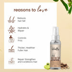 Thumbnail for Globus Remedies Anti-Hair Fall Hair Serum, For Frizzy Hair, Smoothens Rough Ends, Adds Instant Shine