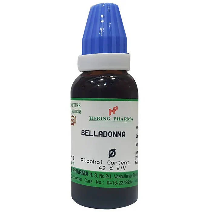 Hering Pharma Belladonna Mother Tincture Q - Distacart