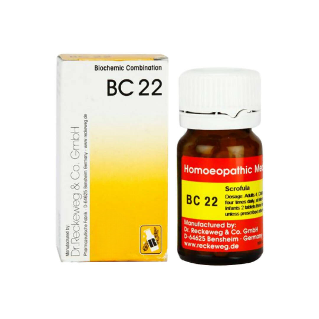 Dr. Reckeweg Bio-Combination 22 (BC 22) Tablets - Distacart