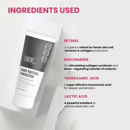 Thriveco Dark Patches Corrector Cream - Distacart