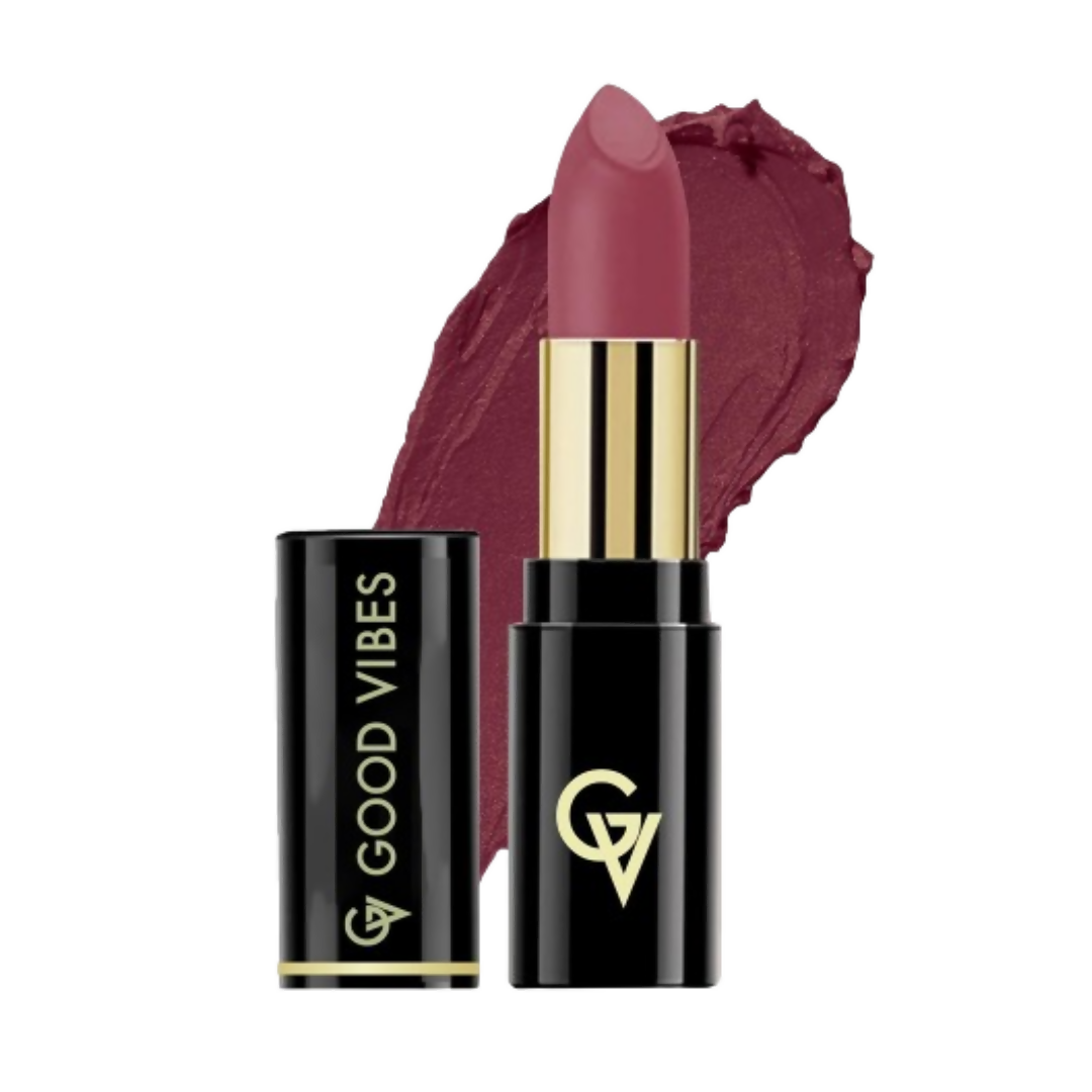 Good Vibes HydraGlow Creme Lipstick - Mulberry Mauve - Distacart