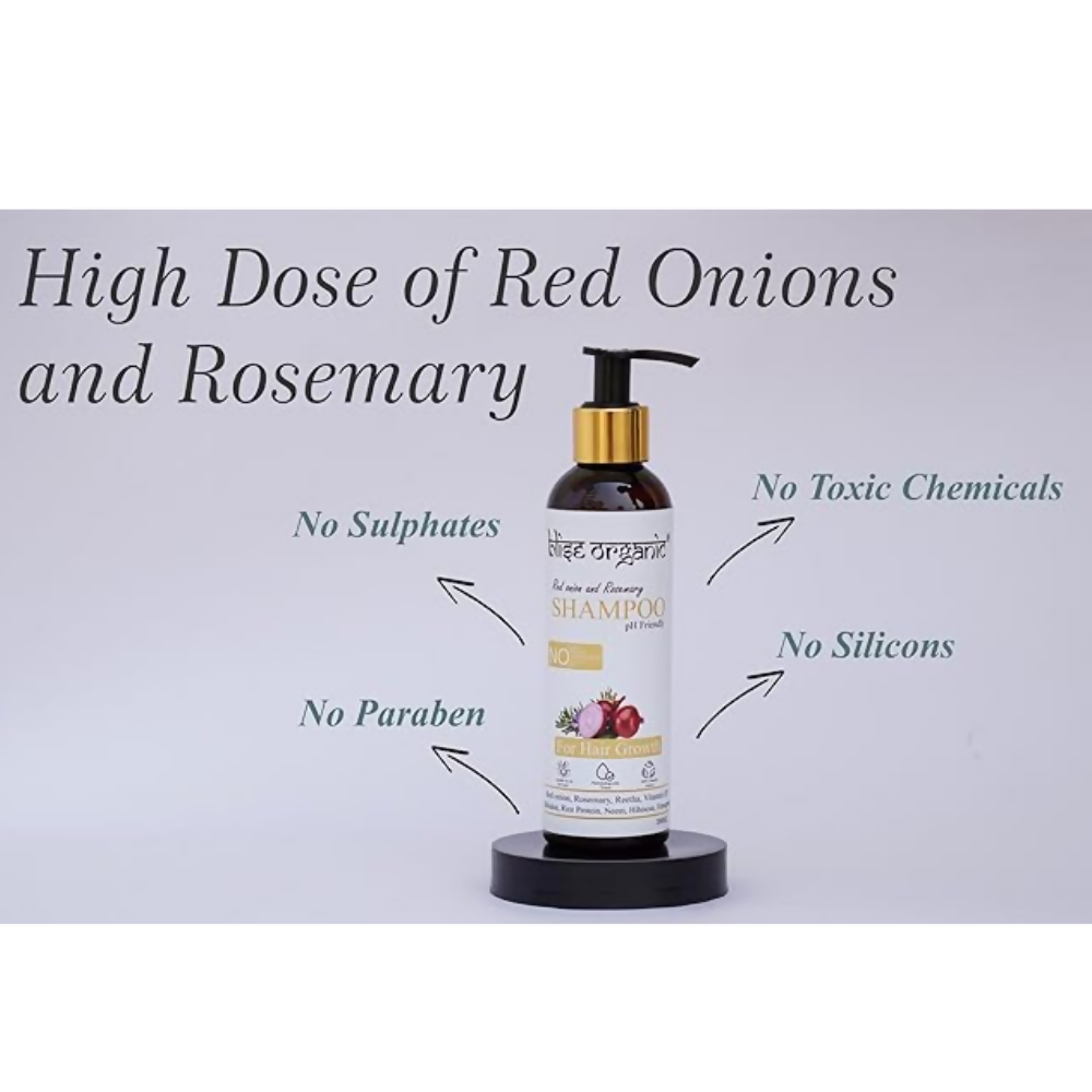 Blise organic Onion and Rosemary shampoo - Dista