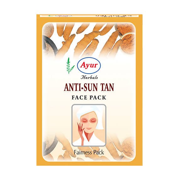 Ayur Herbals Anti-Sun Tan Face Pack