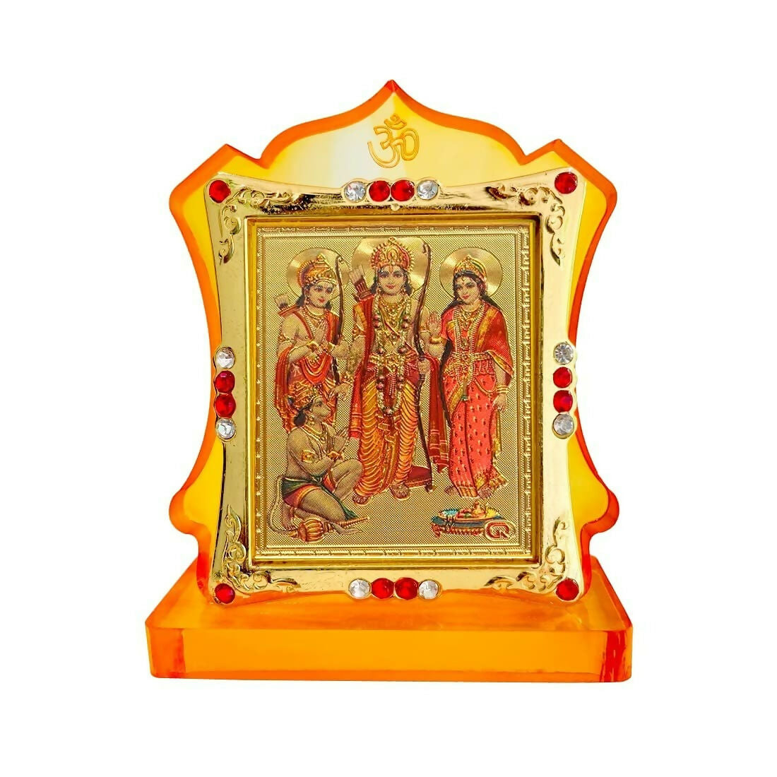 JMStore Hindu Lord Shri Ram Darbar Statue Ram Darbar Murti with Mara Sita, Laxman & Hanuman Ji - Distacart