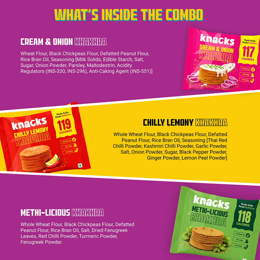 Knacks Classic & Tangy Mix Combo - Dista