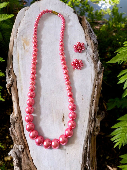 Inhanns Spectrum Everyday Pearl Sets - Single Strand - Pink - Distacart