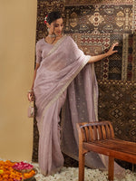 Thumbnail for kasee Embellished Embroidered Pure Silk Saree - Distacart
