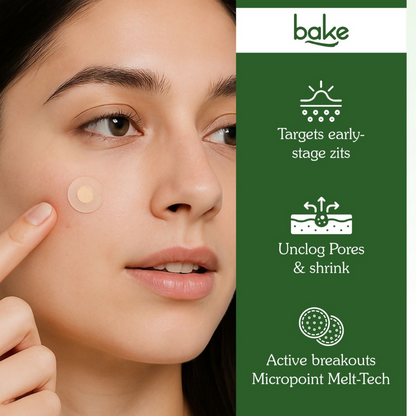 Bake Zit Erase Micro point Patches for Active Acne & Breakouts - Distacart
