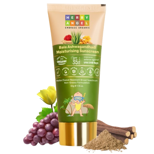 Herby Angel Sunscreen for Babies & Kids - Dista