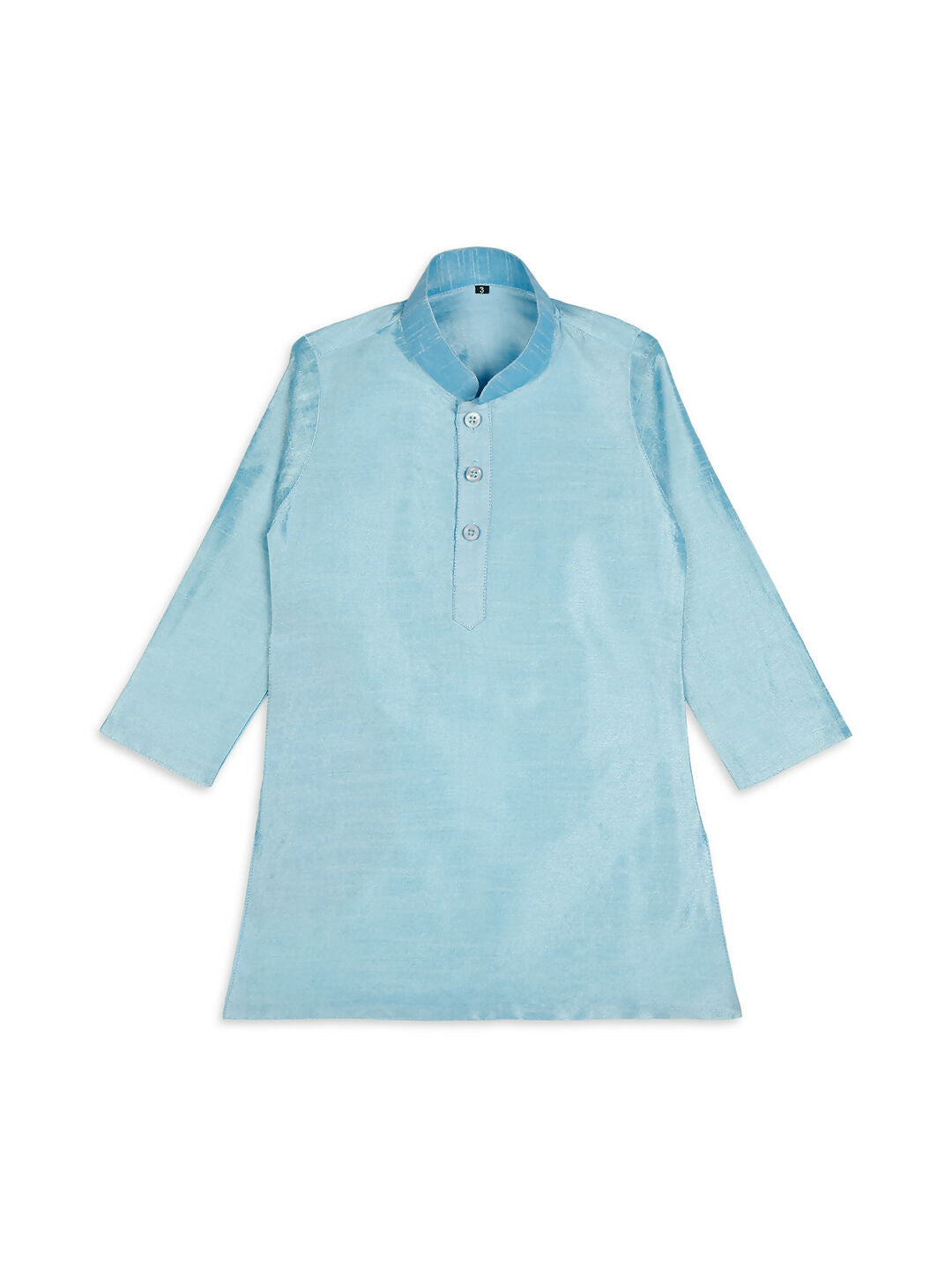 Joban Fashion Kids Island stylish Tikli work Nehru Jacket Full Sleeves Kurta, Pyjama Set - Sky Blue - Distacart