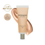 Thumbnail for Flicka Cosmetics Tomato Liquid Foundation With Spf Long Lasting Lightweight All Skin Types - Caramel