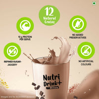 Thumbnail for Tata Soulfull Nutri Drink+ With Millets - Cocoa Lite Flavor - Distacart