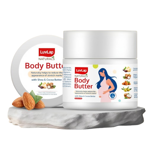 LuvLap Naturals Body Butter for Pregnant Belly - Distacart