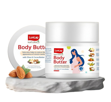 LuvLap Naturals Body Butter for Pregnant Belly - Distacart