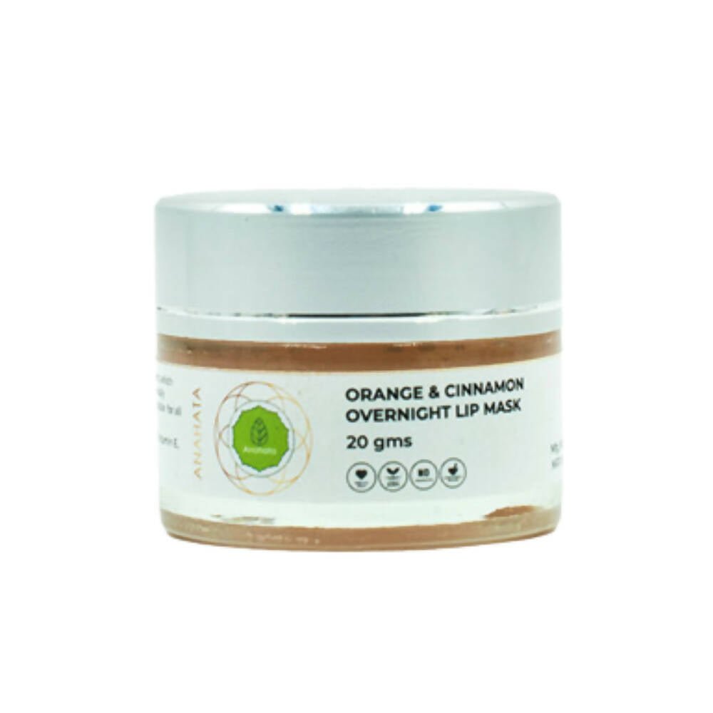 Anahata Orange & Cinnamon Overnight Lip Mask - Distacart