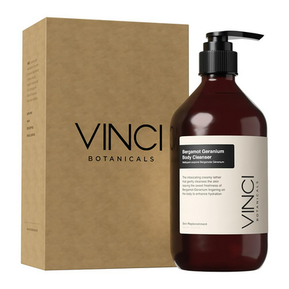 Vinci Botanicals Bergamot Geranium Body Cleanser - Distacart