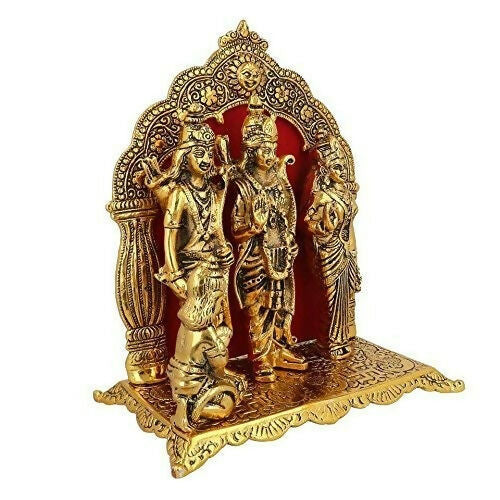 Lavanaya Brands - Gold Plated Ram Darbar Murti - Distacart