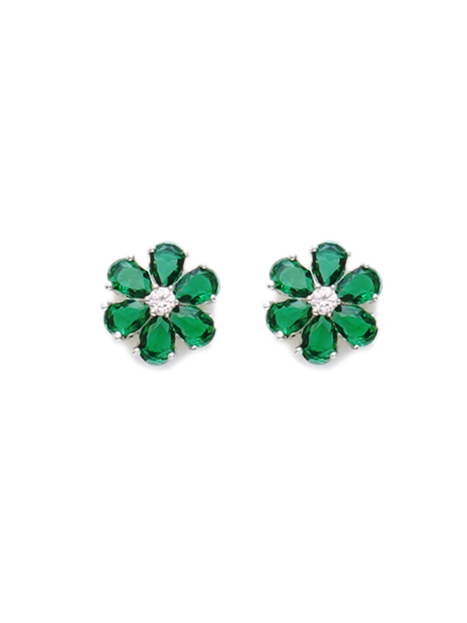 stone stud (green) - Ruby Raang - Distacart