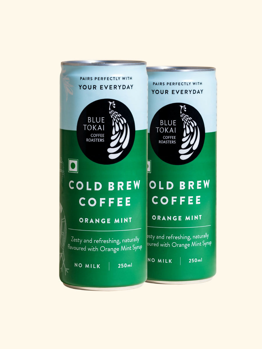 Blue Tokai Cold Brew Coffee Orange Mint Can - Distacart