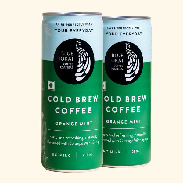 Blue Tokai Cold Brew Coffee Orange Mint Can - Distacart