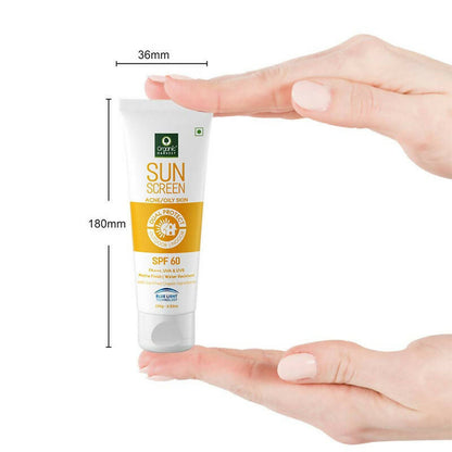 Organic Harvest Sunscreen - For Oily Skin SPF 60 - Distacart