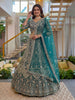 Lehenga Mart Net Lehenga With Cording Embroidery Work-Rama - Dista