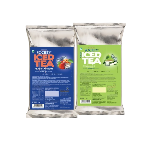 Society Peach Apricot& Raw Mango Iced Tea Combo