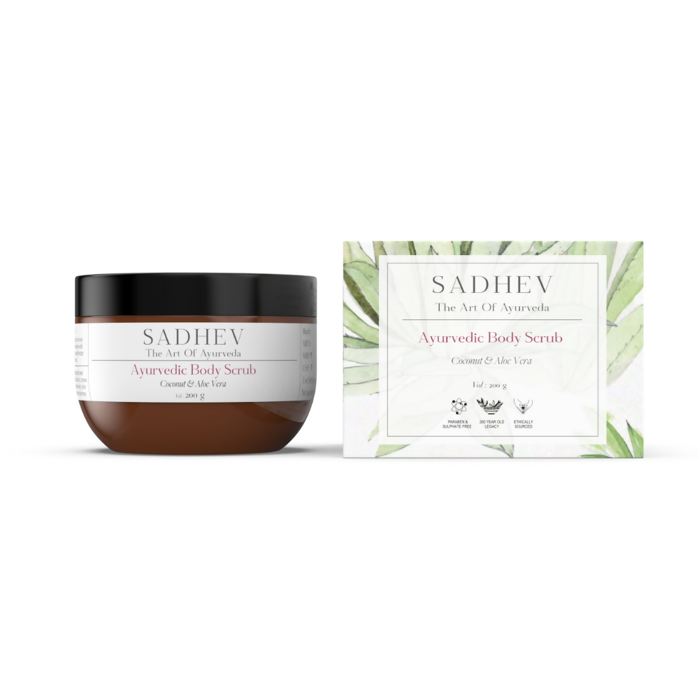 Sadhev Ayurvedic Body Scrub - Distacart