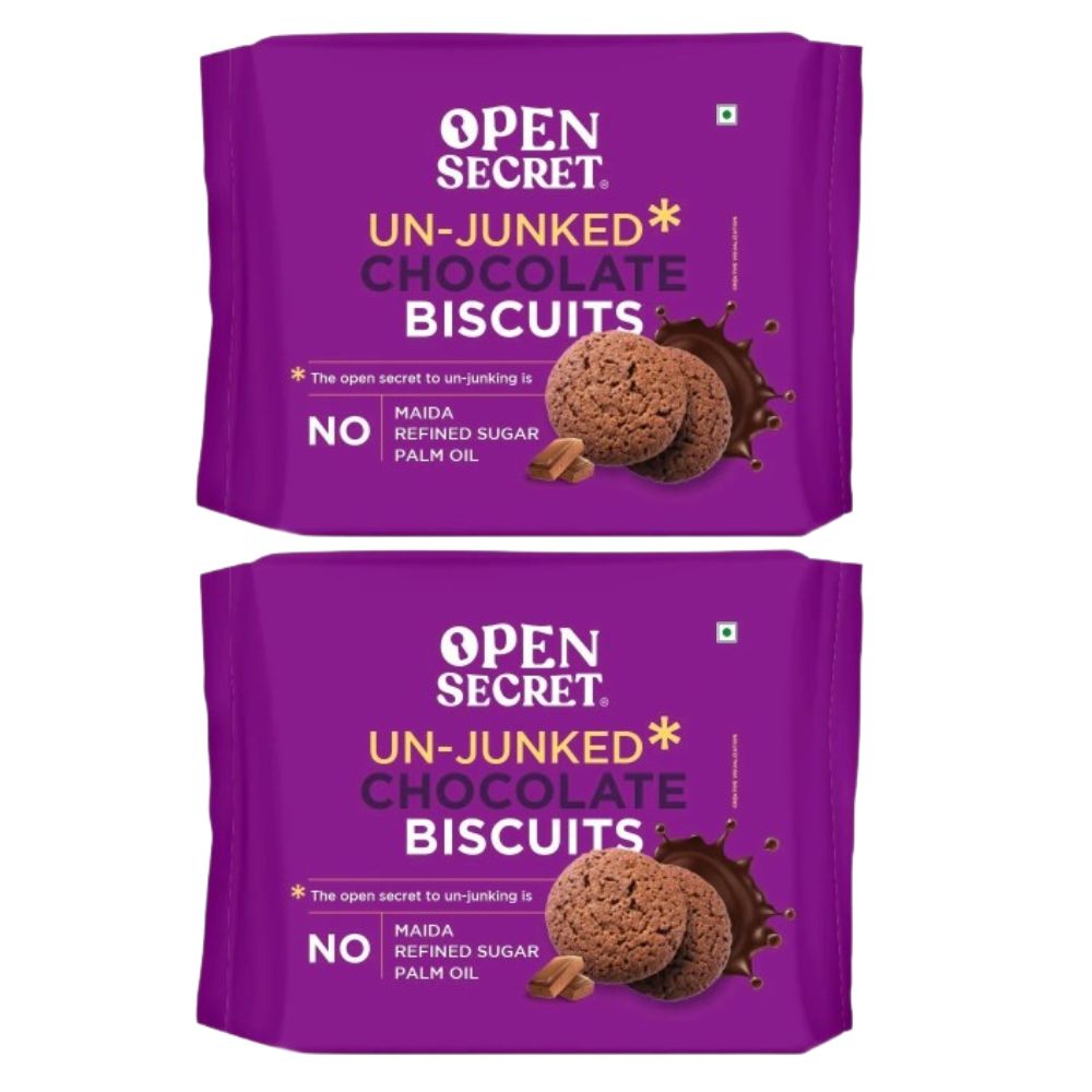 Open Secret Un-Junked Chocolate Biscuits - Distacart