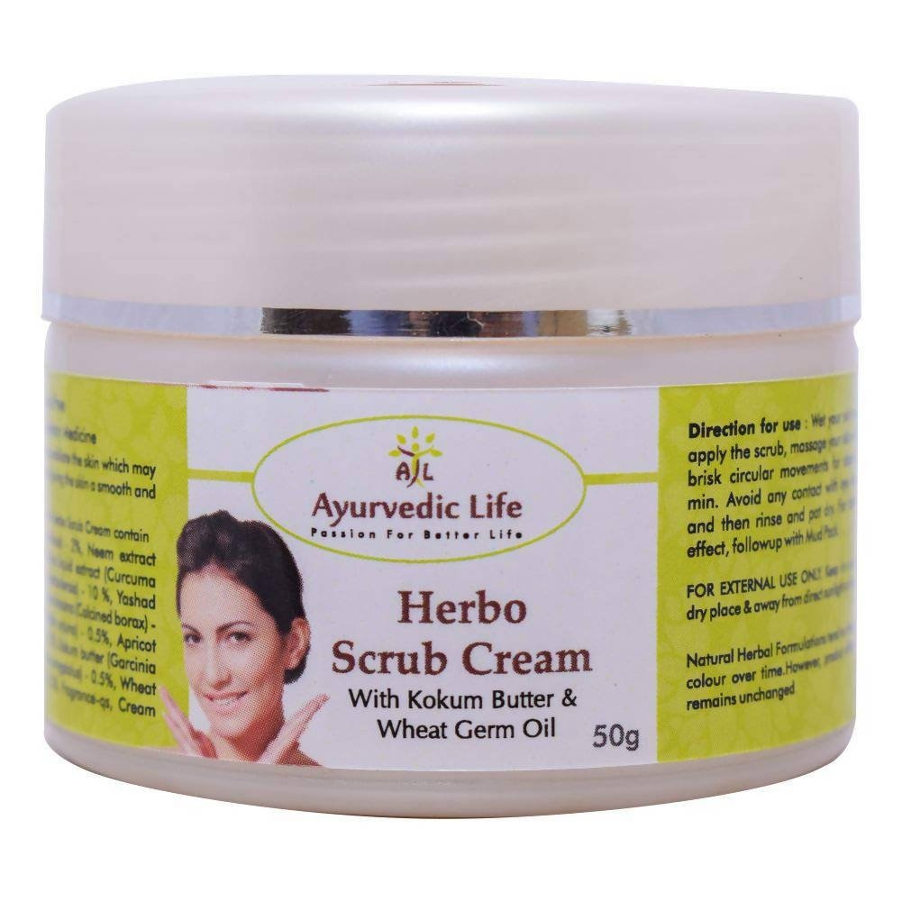 Ayurvedic Life Herbo Scrub Cream - Distacart