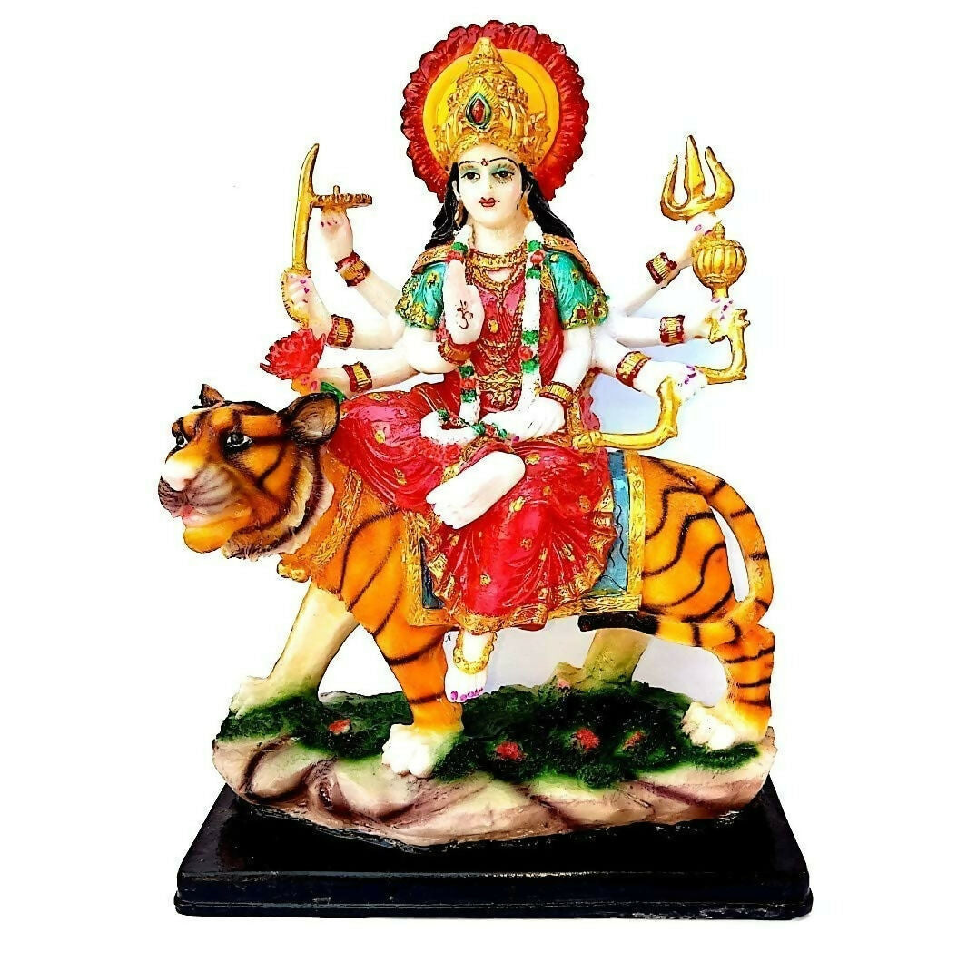 Marble Finish Goddess Maa Durga Devi Idol - Distacart