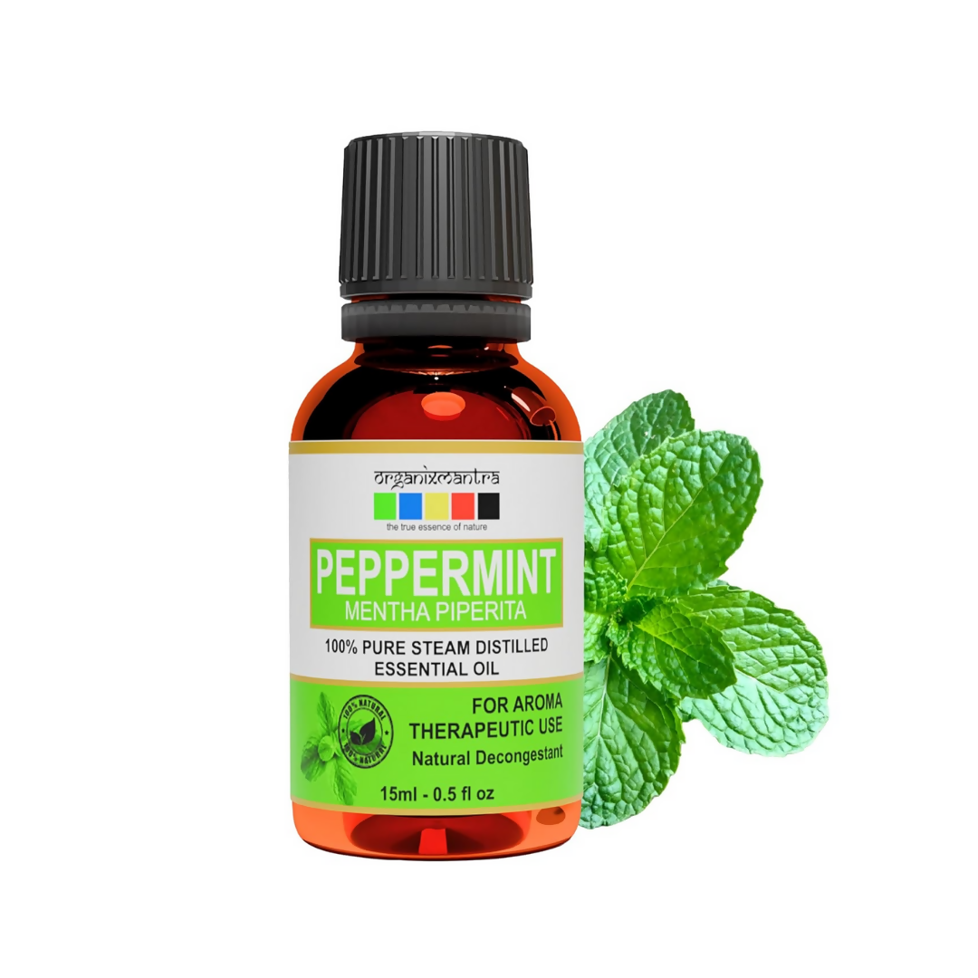 Organix Mantra Peppermint Oil for Hair - 100% Natural Peppermint Essential Oil - Distacart