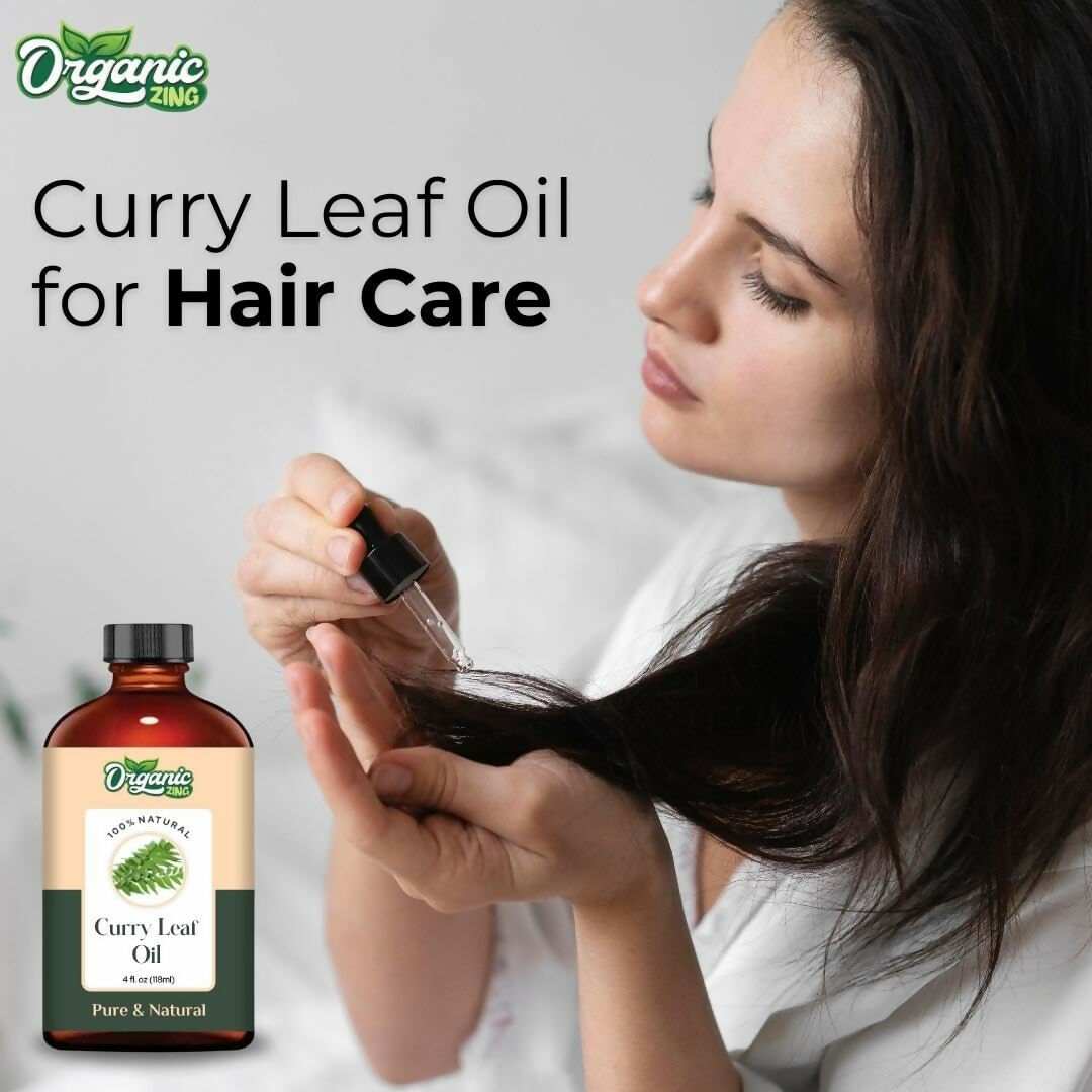 Organic Zing Curry Leaf Oil (Murraya koenigii) Oil