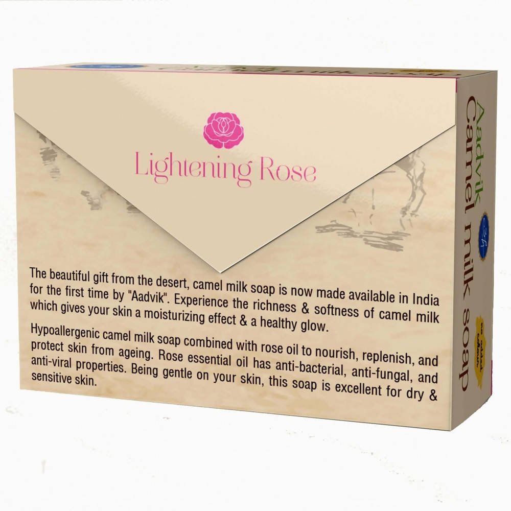 Aadvik Camel Milk Soap With Rose Essential Oil online