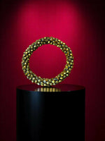 Thumbnail for Inhanns Unisex Crystal Bloom – Adjustable Crystal Bead Bracelets - Golden - Distacart