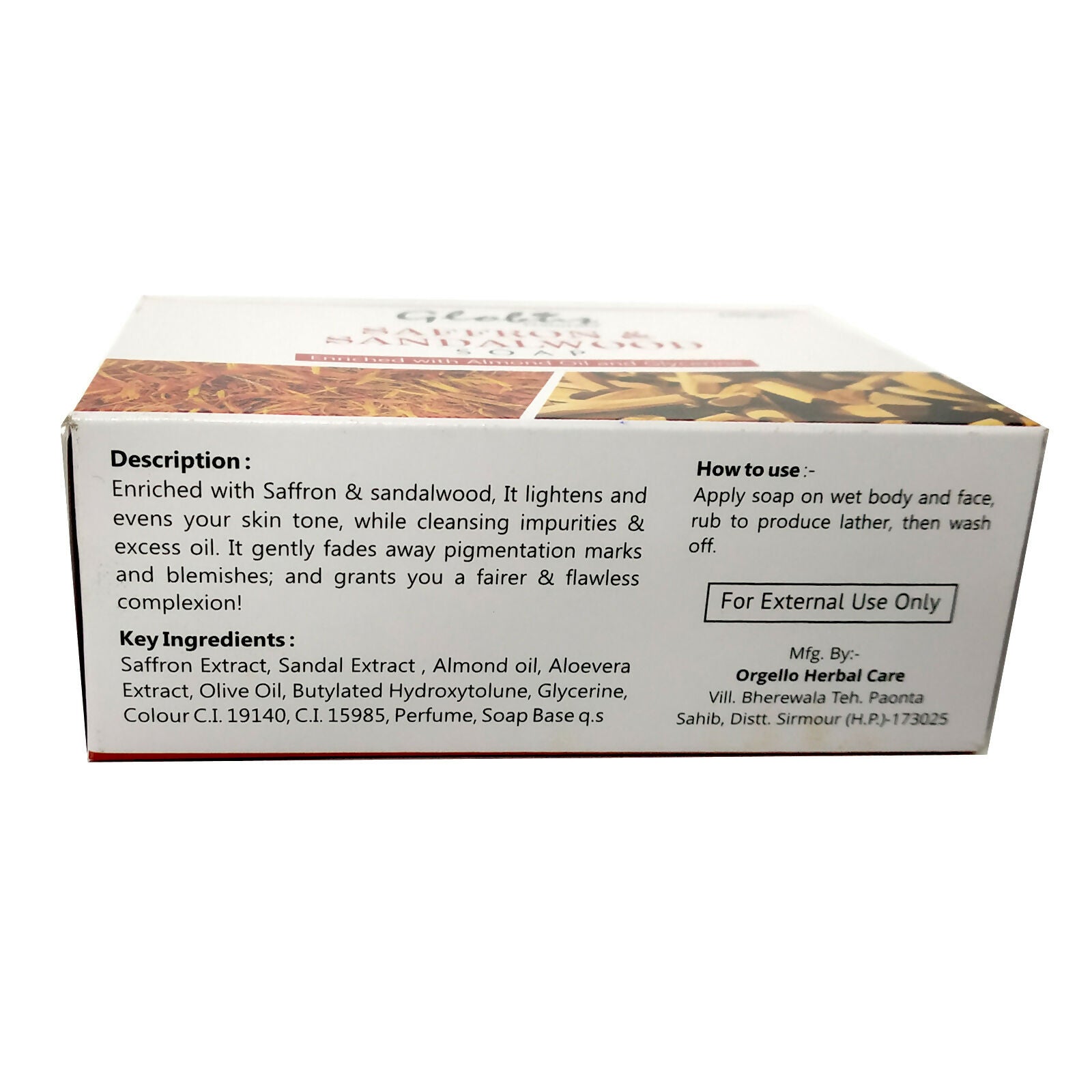 Globus Naturals Sandalwood Soap - Distacart