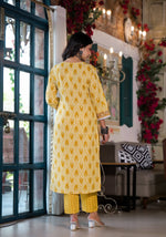 Thumbnail for Lace Embroidered & Printed Kurta With Pant & Dupatta, Multicolor - Hiral Fashion - Dista