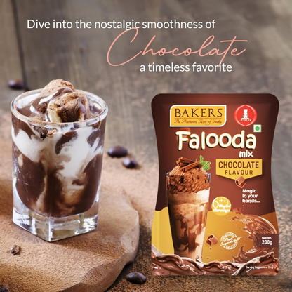 BAKERS Chocolate Flavored Falooda Mix - Dista