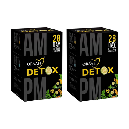 Oraah 28 Day Detox Program Tea - Distacart