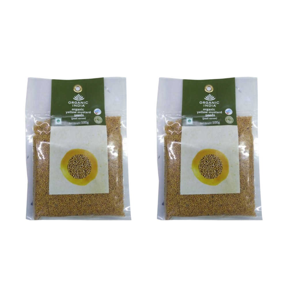 Organic India Organic Yellow Mustard Seeds - Distacart