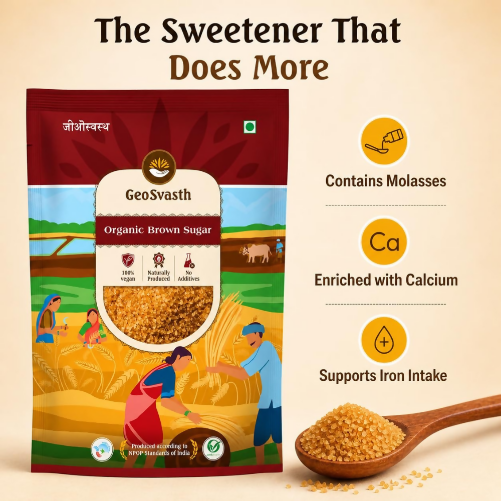 Geosvasth Organic Brown Sugar - Dista