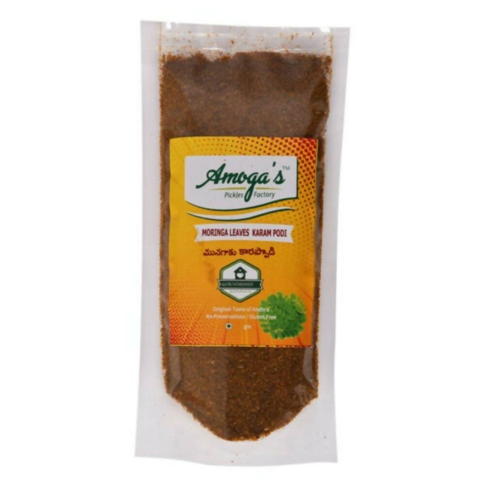 Amoga's Pickles Factory Moringa Leaves Karam Podi - Distacart