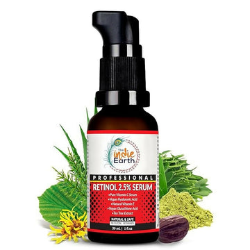 The Indie Earth Retinol 2.5% Deep Wrinkle Repair Serum - Distacart