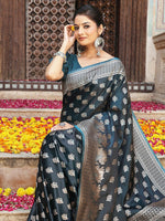 Thumbnail for Astita Tarquice Silk Saree