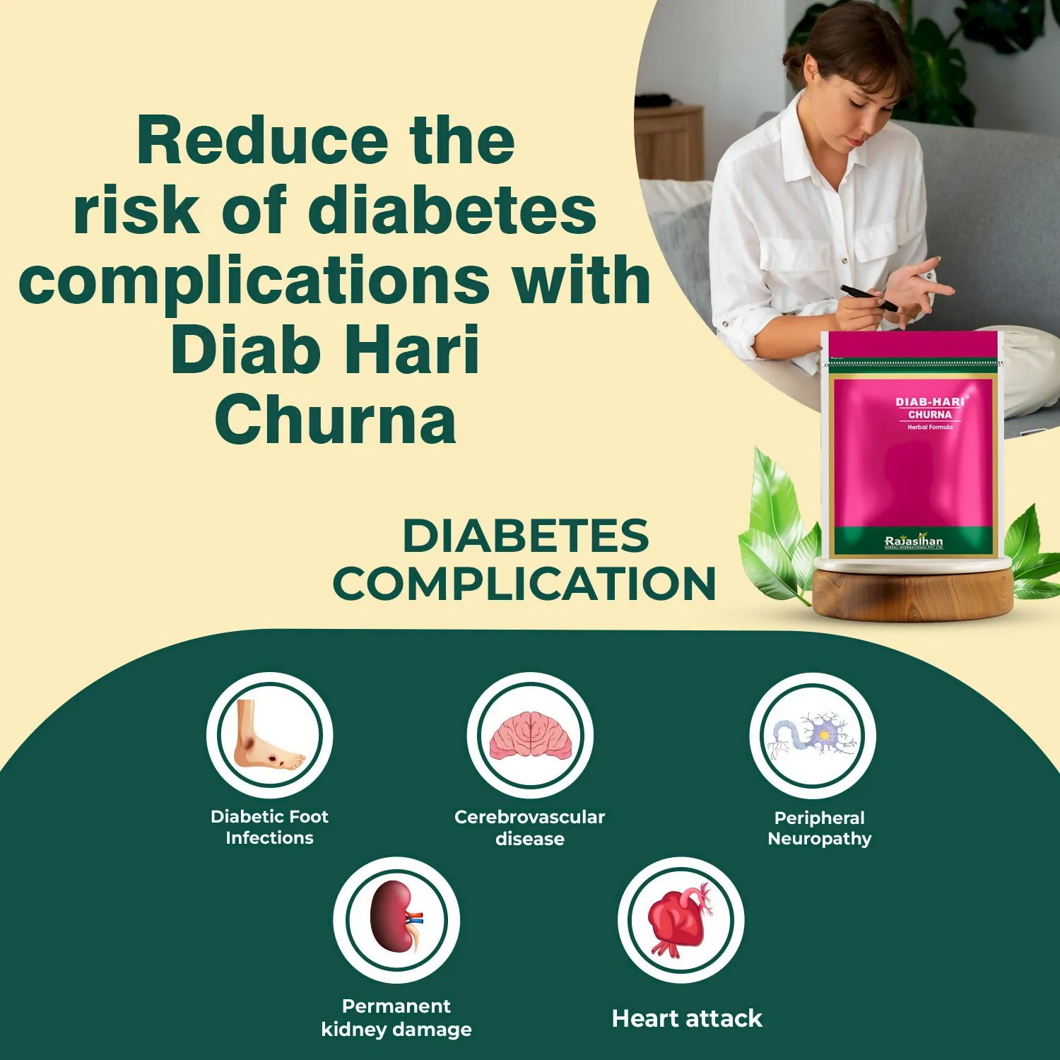 Rajasthan Herbals Diab Hari Churna - Distacart